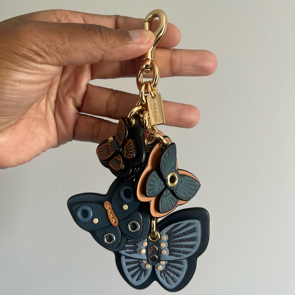 ‼️SOLD‼️ Coach Butterfly Cluster Charm